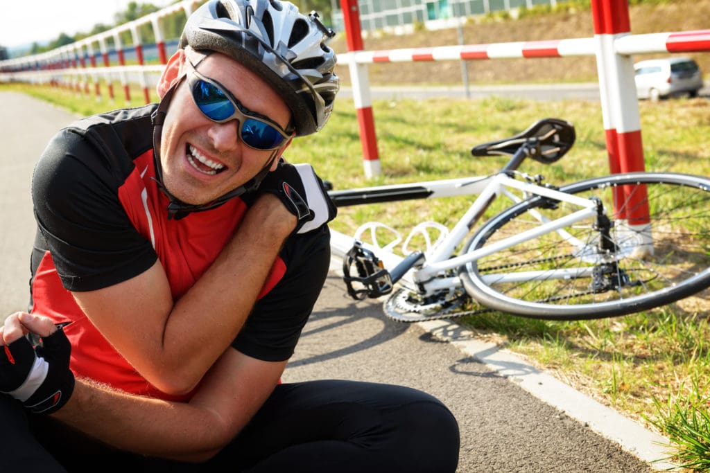 Even prepared cyclists with proper protective gear can fall victim to accidents