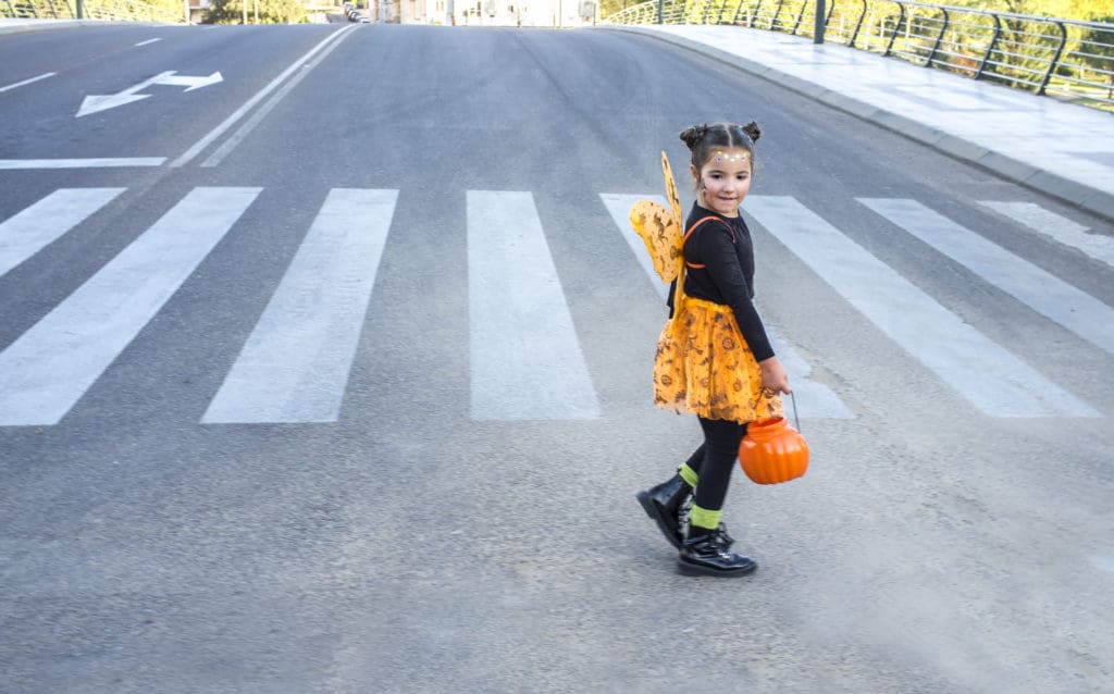 Halloween pedestrian accidents