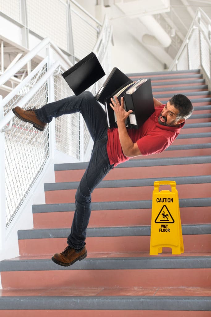 Clinton slip and fall