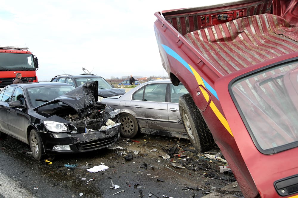 Las colisiones automovilísticas en Maryland