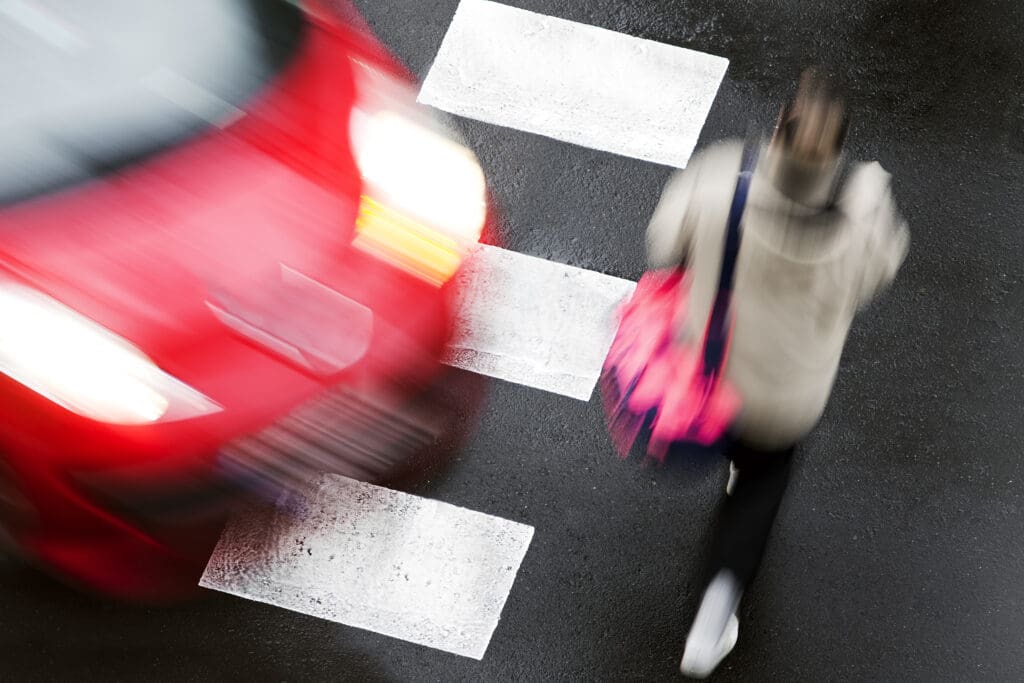 potomac pedestrian accident