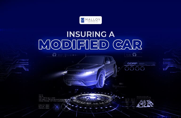 Insuring a modified car