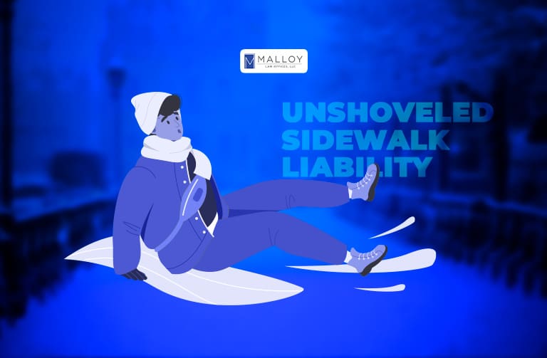 unshoveled sidewalk liability