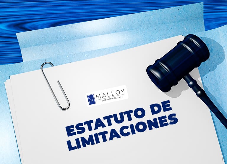 Estatuto de limitaciones por lesiones personales en el DMV