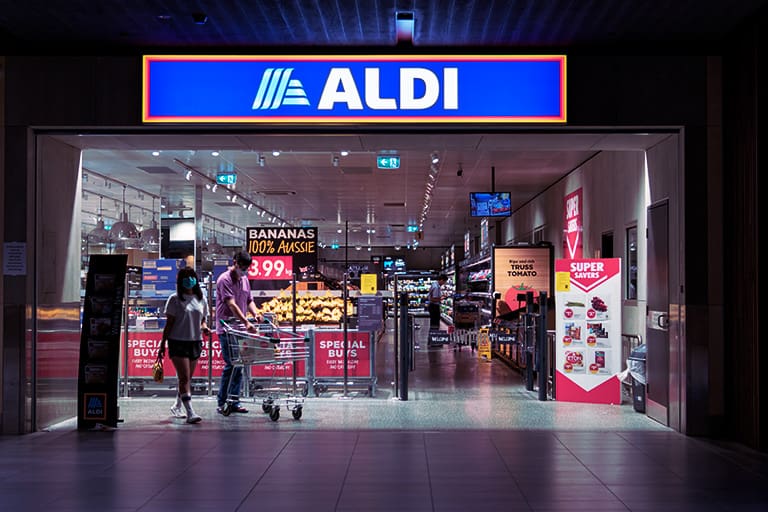 Aldi slip and fall