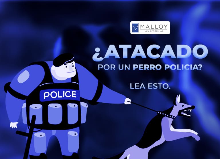 ¿Fue atacado por un perro policía? Lea esto.  