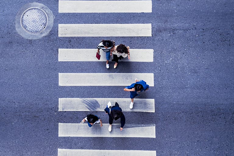 Jaywalking Liability