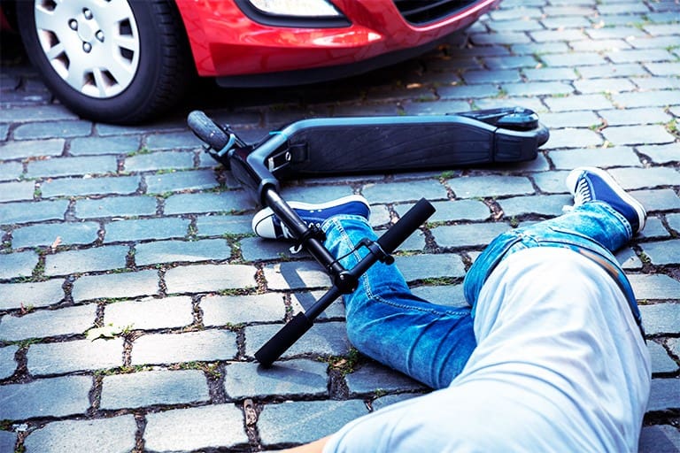 Campus Scooter and Bike Accidents