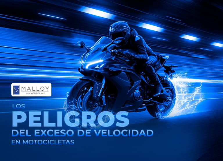 Los peligros del exceso de velocidad en motocicletas