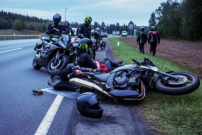 speeding in motorcycle accidents