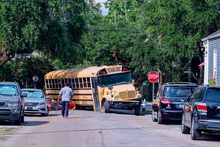 Accidente de Autobús Escolar 