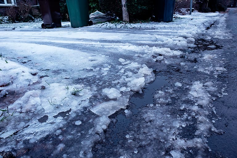 Driveway Slip and Fall Accidents
